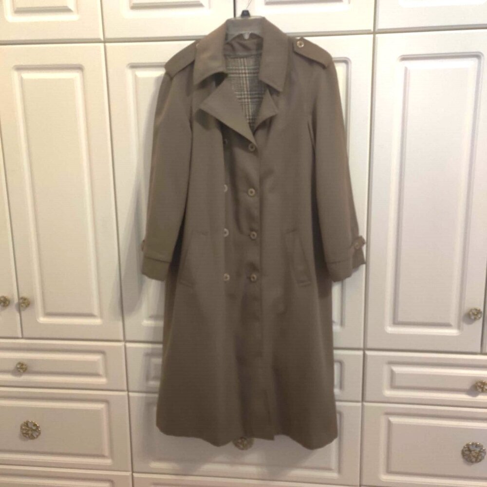 Classic Tan Trench Coat